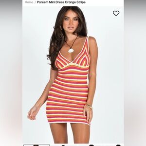 Princess Polly Crochet Minidress